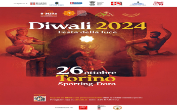 Come and be part of the Diwali celebrations in Turin  organized in collaboration with the Italian Hindu Union, Municipality of Turin and Piemonte Region on 26thOctober 2024. More details in the flyers below.